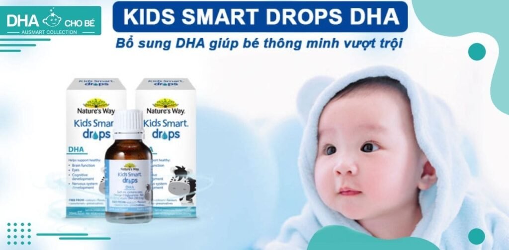 Nature’s Way Kids Smart DHA Drops dạng nhỏ giọt 20ml